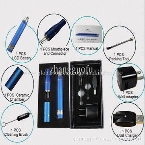 Electronic Cigarette Ago Vaporizer Pens with 650, 900, 1,100mAh Battery Capacity